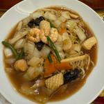 五目あんかけ焼そば