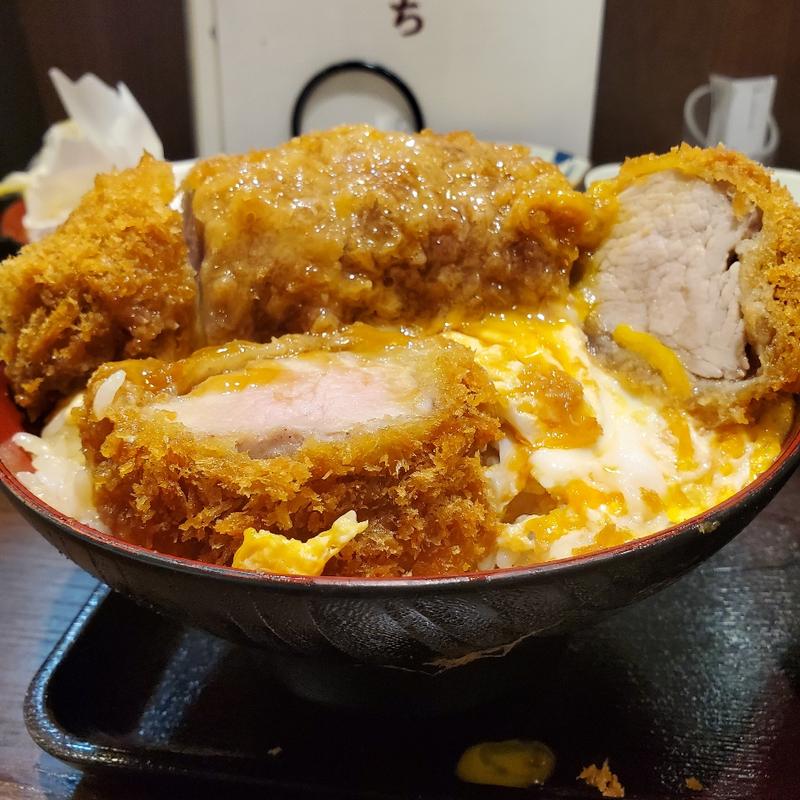豚一本ひれかつ丼300g(肉屋食堂たけうち 蕨店)