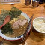 味噌ラーメン　半ライス