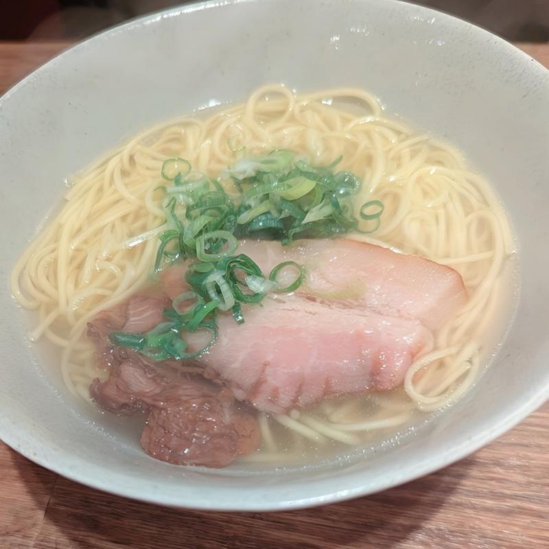 あっさり鯛だしラーメン(串あげ草馬)