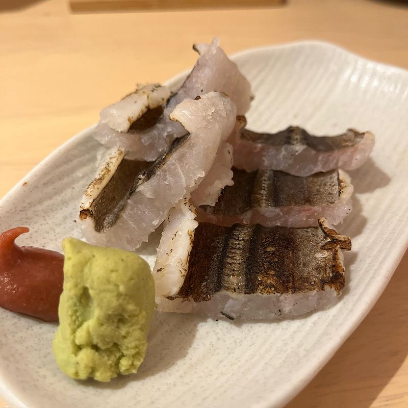 ハモ炙り造り(立ち飲み やみー ふたつめ)