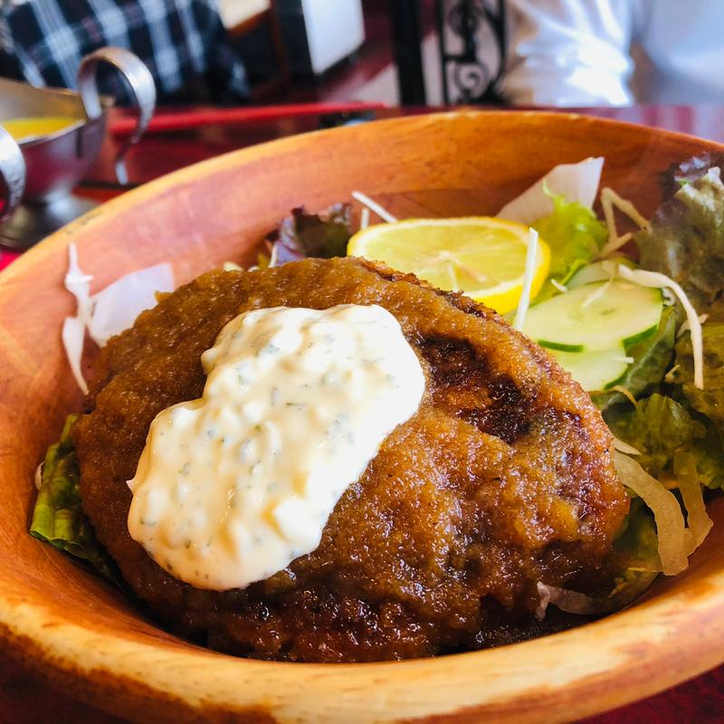 ハンバーグ定食(美味しんぼ )