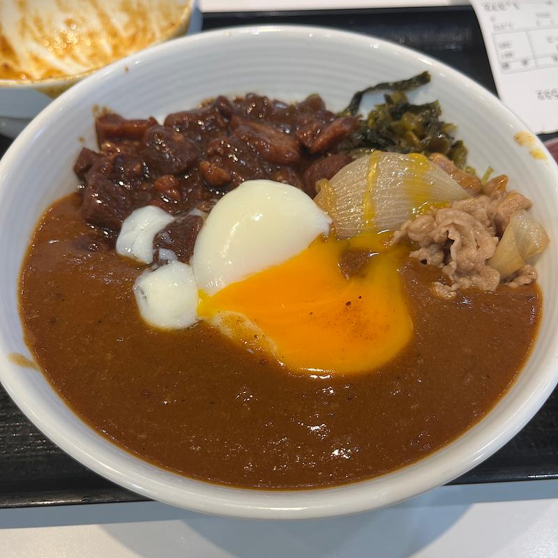 肉だく牛魯肉飯(吉野家 四条東洞院店 )