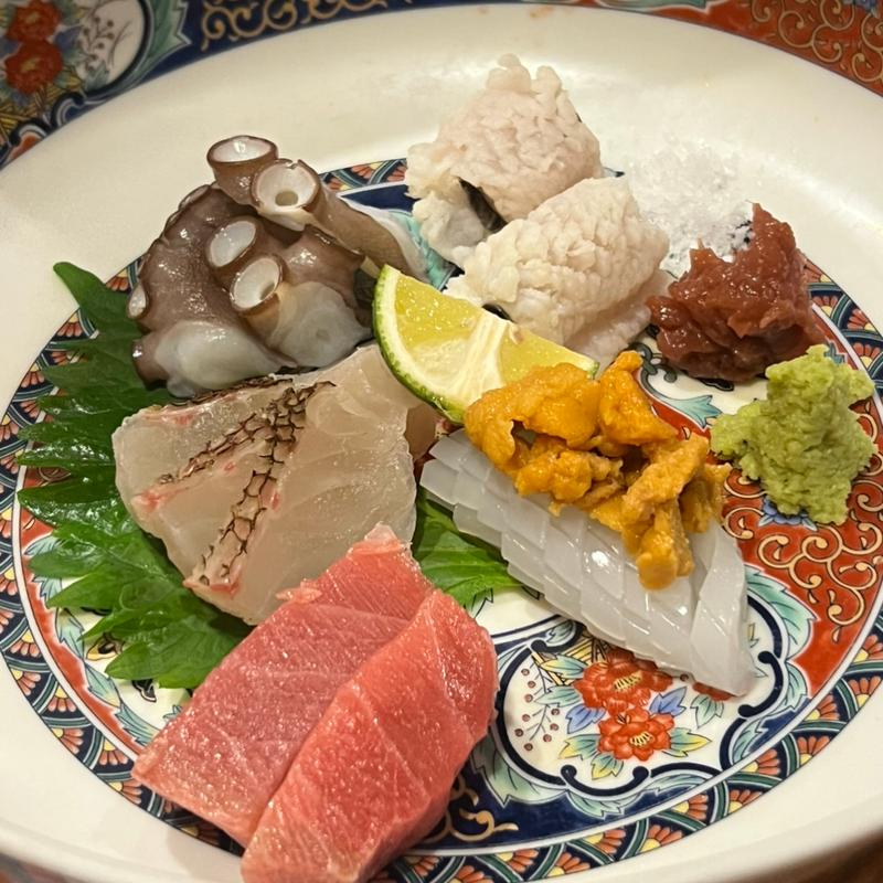 刺し身盛り合わせ(創作料理と地酒のお店 坂蔵)