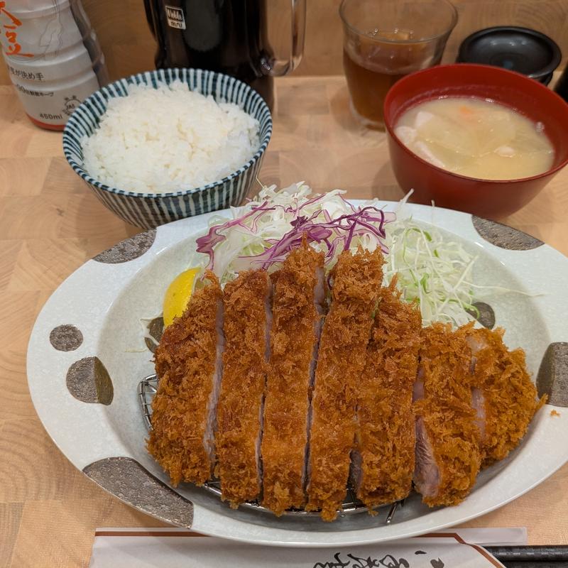 上ロースかつ(とんかつ檍 蒲田本店)