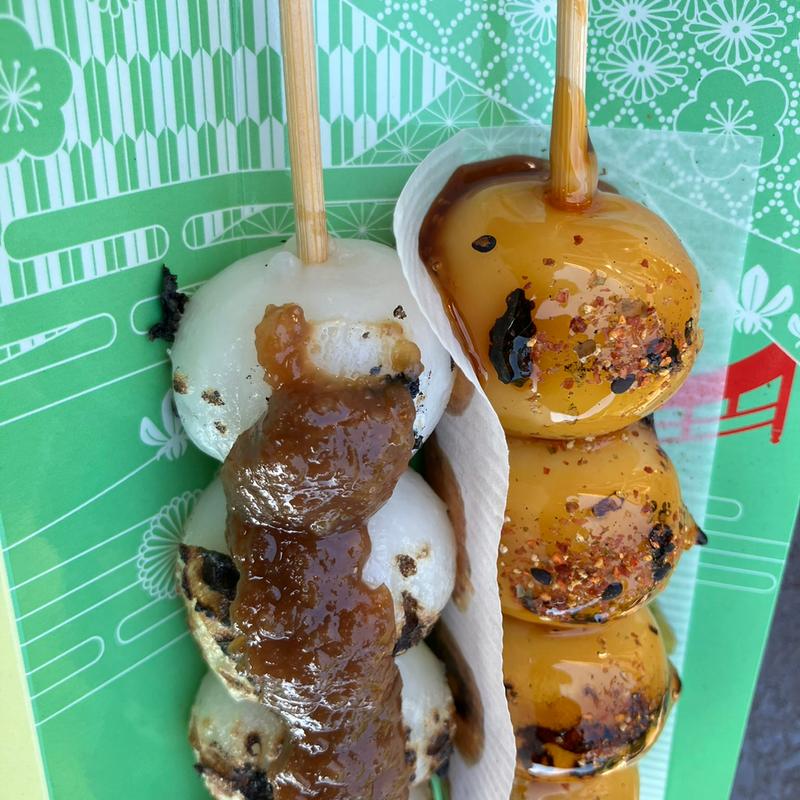 七味みたらし&くるみ味噌(小國ことまち横丁　茶寮宮川)