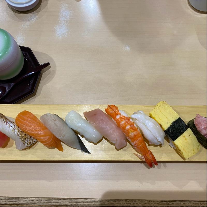 11貫握りセット(廻鮮富寿し 上越みなと店 )