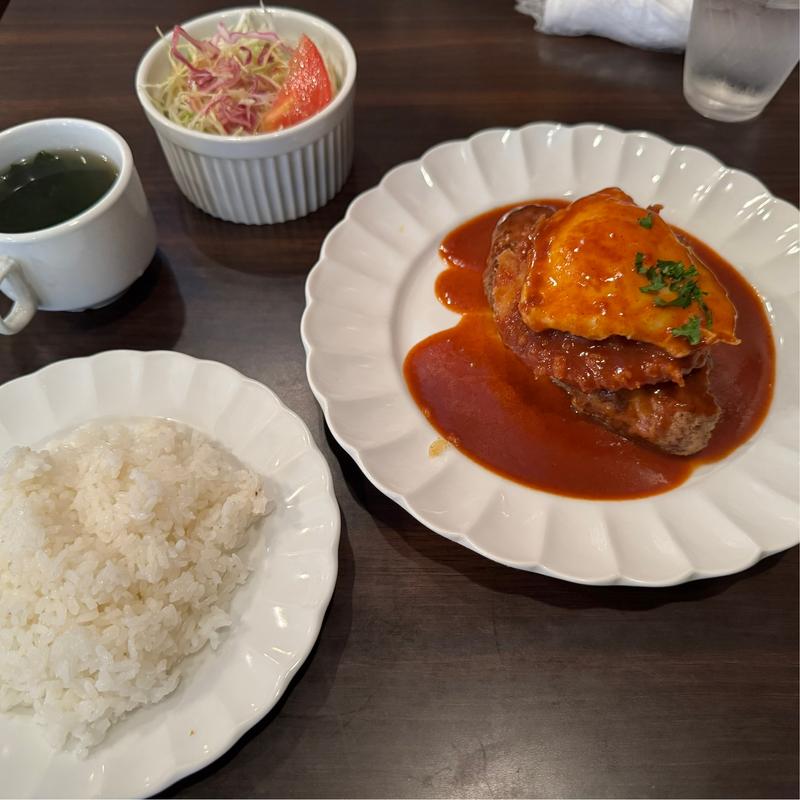 日替りランチ　ハンバーグ(マア)