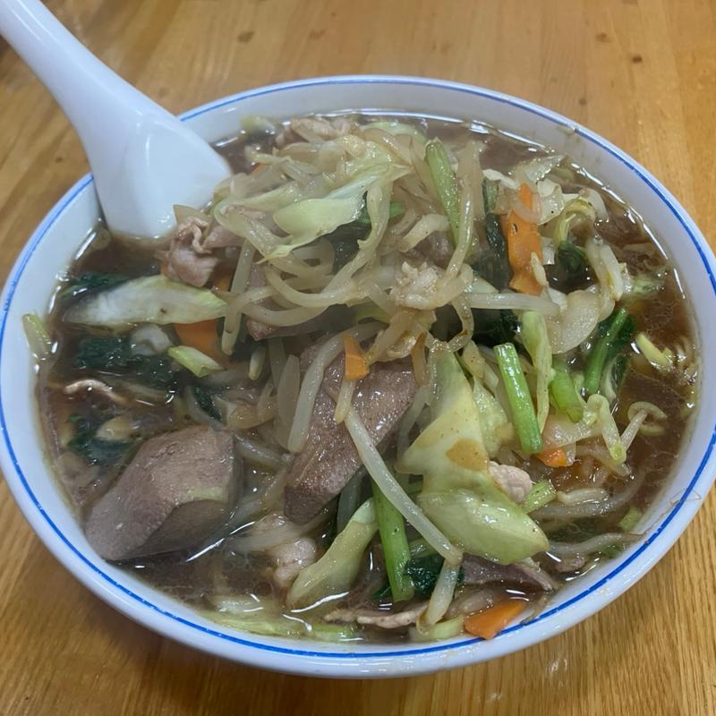 豚菜ラーメン(湖南飯店 （こなんはんてん）)