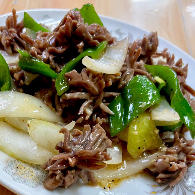 砂肝の黒胡椒炒め(兆徳 )