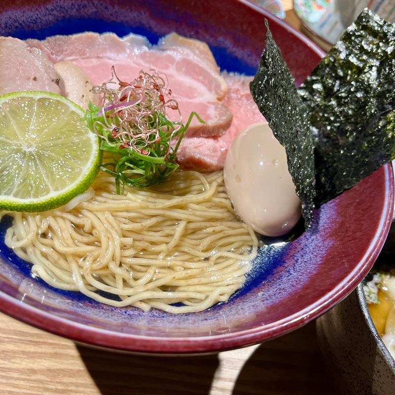 松 特選昆布水つけ麺(だしの虜)
