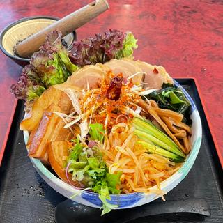 超肉食系冷やし担々麺 大辛x大辛(限定裏メニュー)