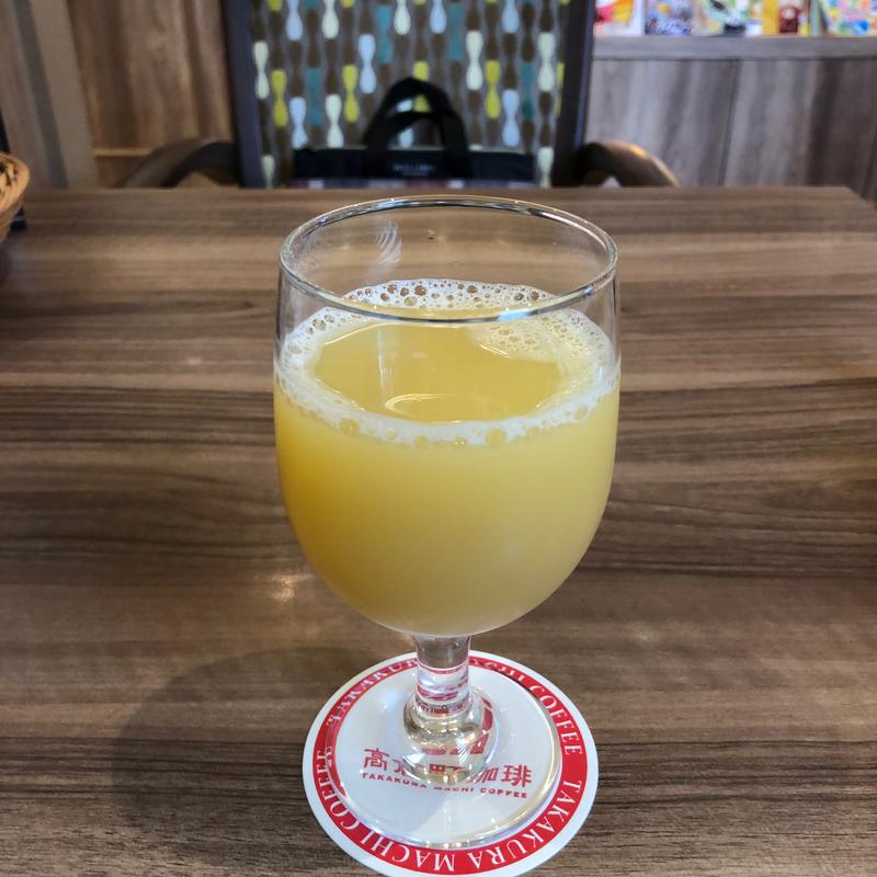 100% アップルジュース(高倉町珈琲 柏の葉店)