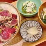 漁師風かつお丼(ごはん処 司)