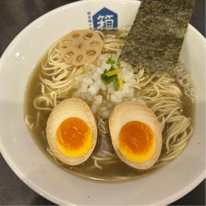 煮干らーめん(西永福の煮干箱)