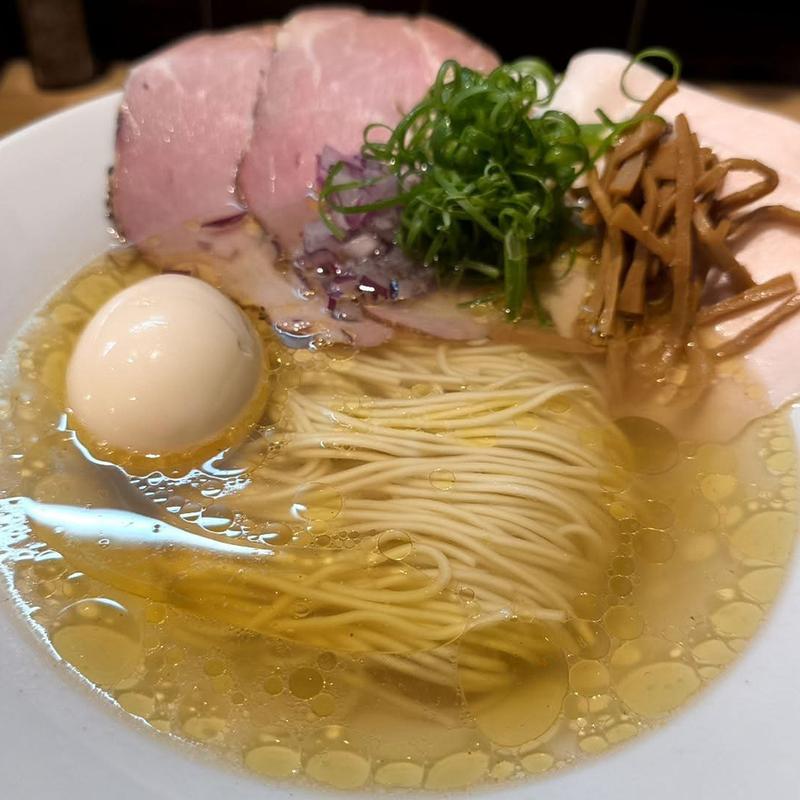 特製塩ラーメン(麺の朧（めんのおぼろ）)