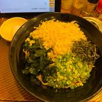 冷やしたぬき蕎麦　蕎麦2倍