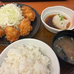 おろしから揚げ定食