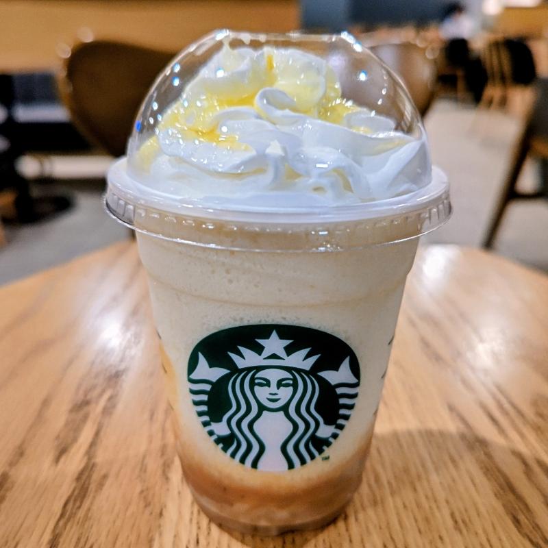 洋なし 生キャラメルフラペチーノ(スターバックスコーヒー 港南台バーズ店)