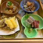 本日の酒肴膳(ほそぼそ亭)