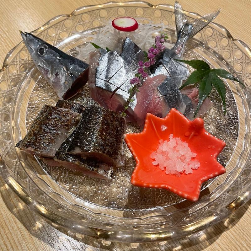 秋刀魚の刺身(よりみち酒場 檜や)