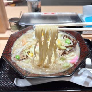 (大砲ラーメン) 呼び戻しチャンポンレギュラー(新横浜ラーメン博物館)