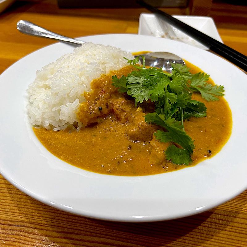 チキンとアサリのココナッツカレー(ふつう)(ユカ)