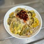 冷やしなす天そば(ベルクス 東墨田店)
