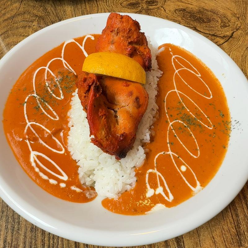 二色カレーセット(インドレストラン・ナンハウス 刈谷店)