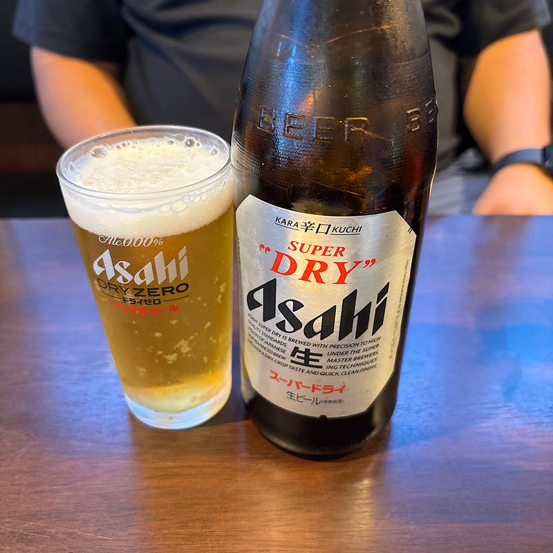 瓶ビール(海鮮食堂二八屋)