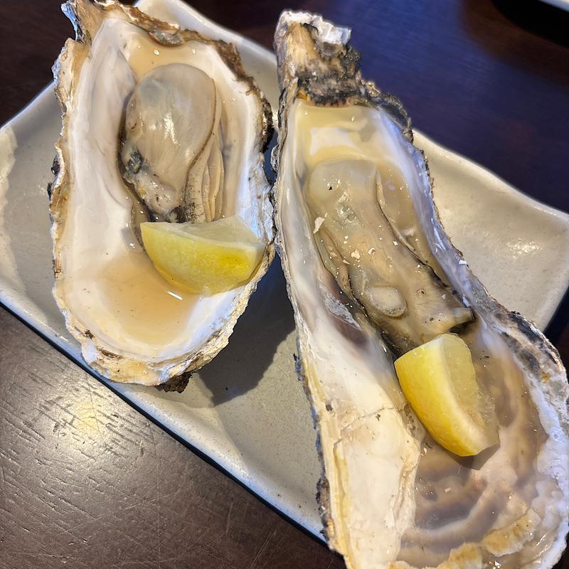 焼き牡蠣(海鮮食堂二八屋)
