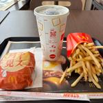 チーズ月見バーガーセット