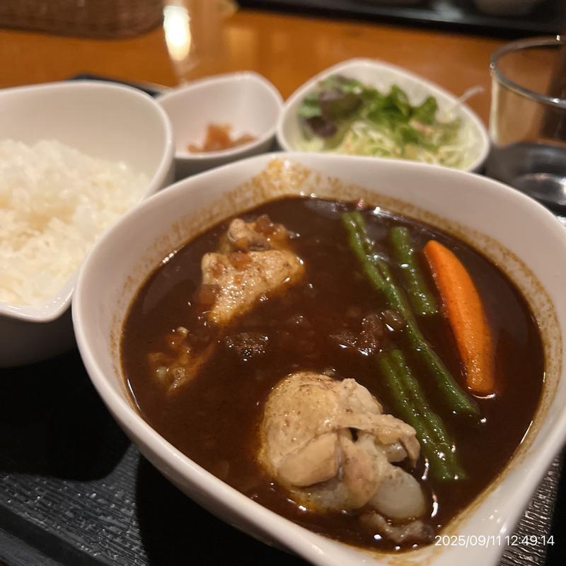 チキンスープカレー(エブラック)