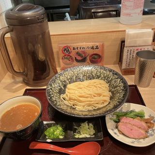 鰹重ね鴨つけそば(銀座鴨そば 九代目けいすけ)