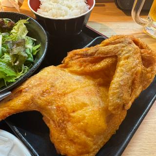 若鶏半身揚げ定食