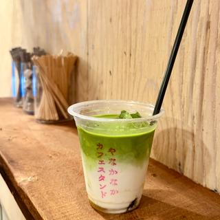 アイス抹茶ラテ(グルグルジェラート 西日暮里スクランブル店)