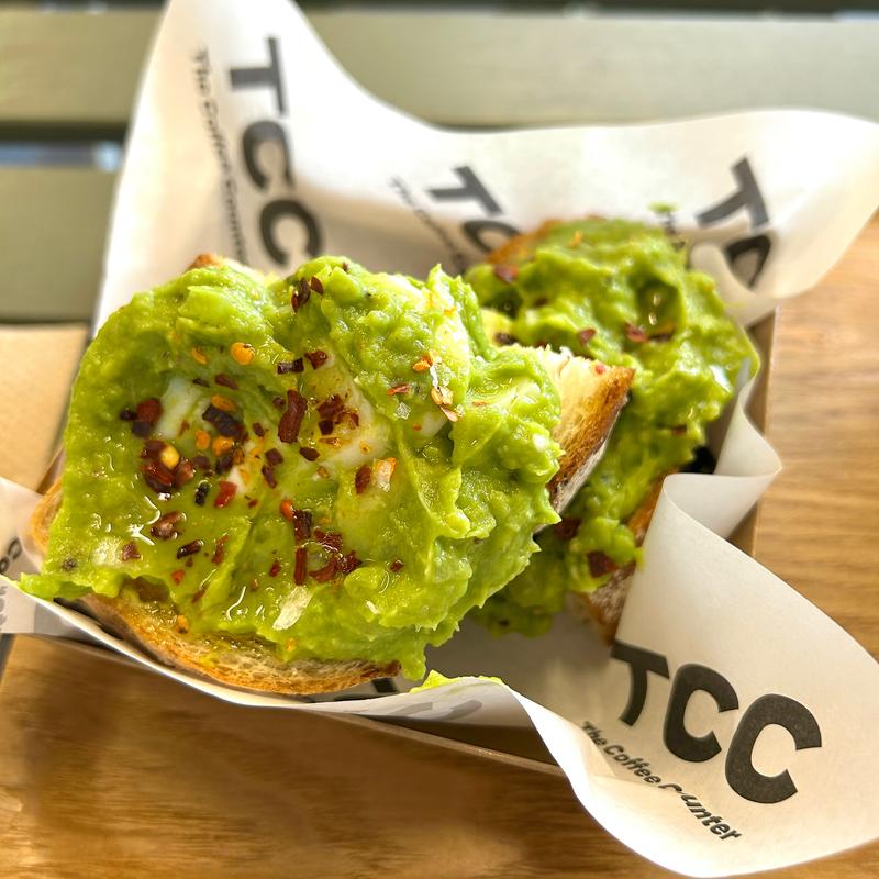 アボカドトースト(The Coffee Counter Tokyo (カフェ))