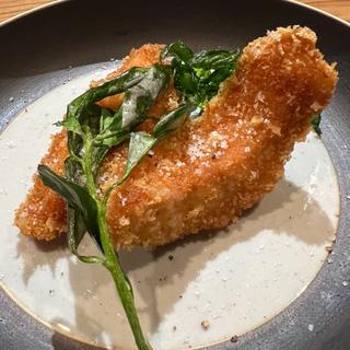 タスマニアサーモン　金目鯛フライ(魚藤)