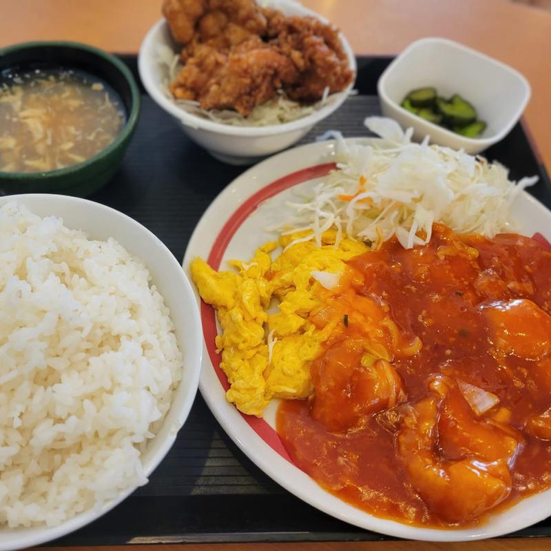 エビチリセット(龍あん)