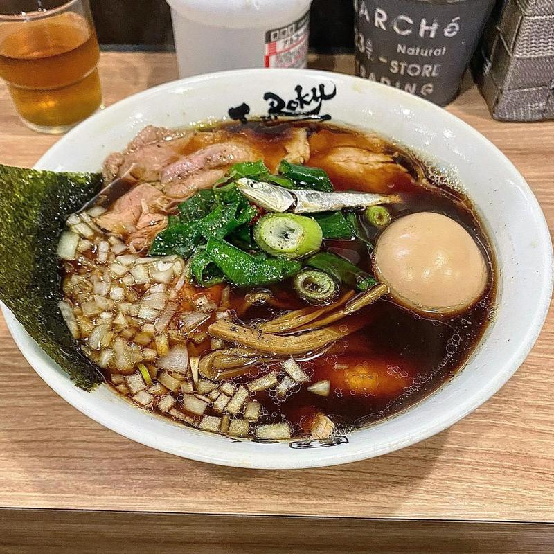 追い煮干し中華そば(麺屋丈六 キーノ和歌山店)