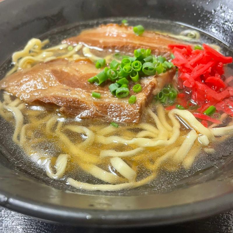 三枚肉そば(桜食堂)