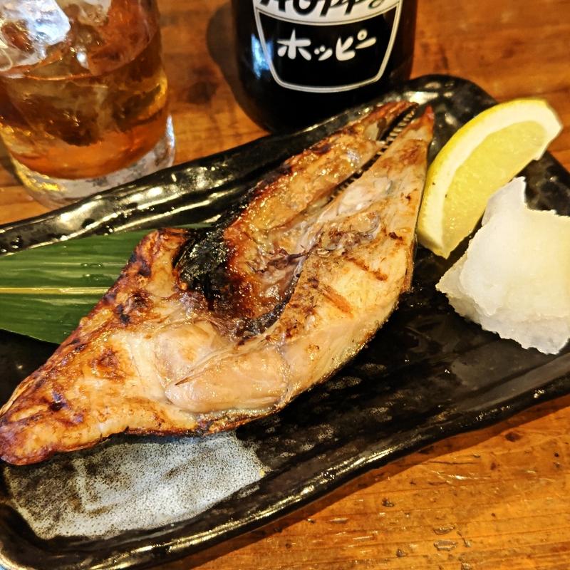 さわらかぶとかま焼き(イザカヤ 山角)