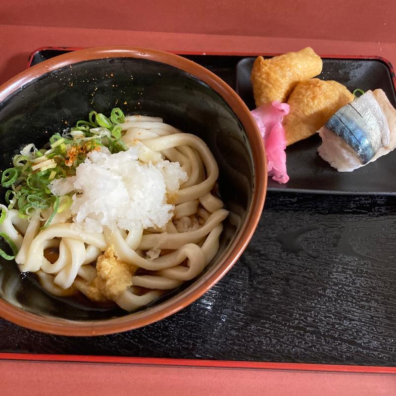 助六うどん(そば うどん 潮屋 梅田店)