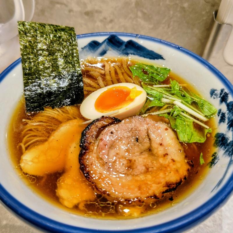 柚子醤油らーめん(AFURI 横浜ランドマークタワー)