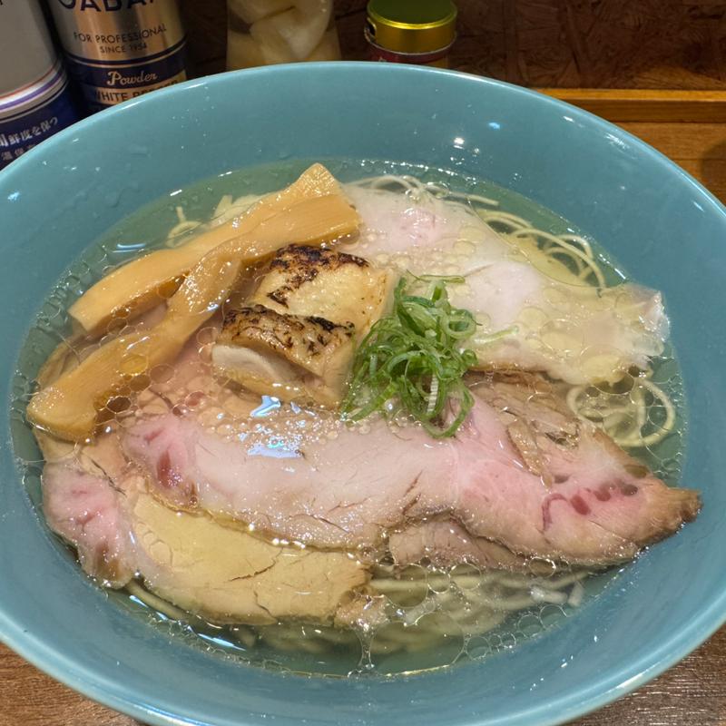 煮干しそば　白醤油(寿製麺　よしかわ　川越店)