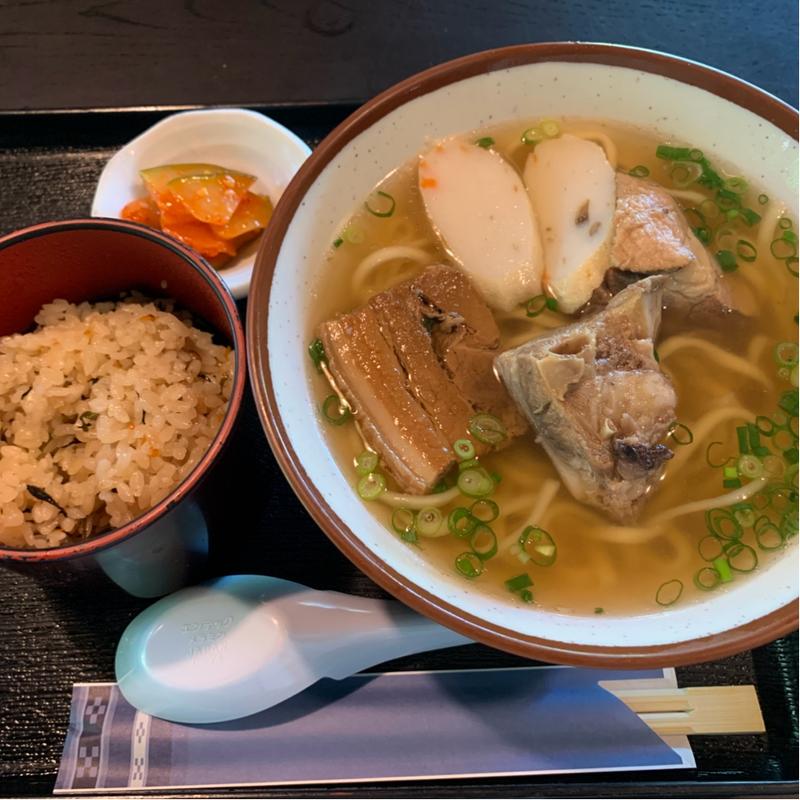 大家そばセット(百年古家 大家 （ひゃくねんこか うふやー）)