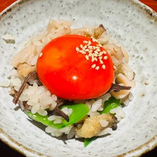炊き込みご飯(焼鶏まつもと 麻布十番店)