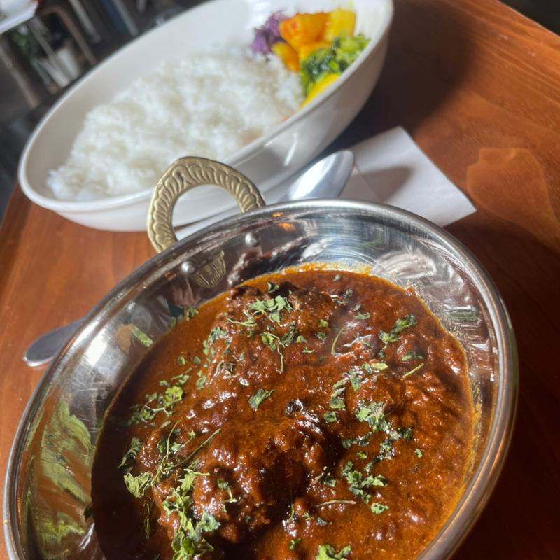 北インドのチキンカレー(スプーンソング)