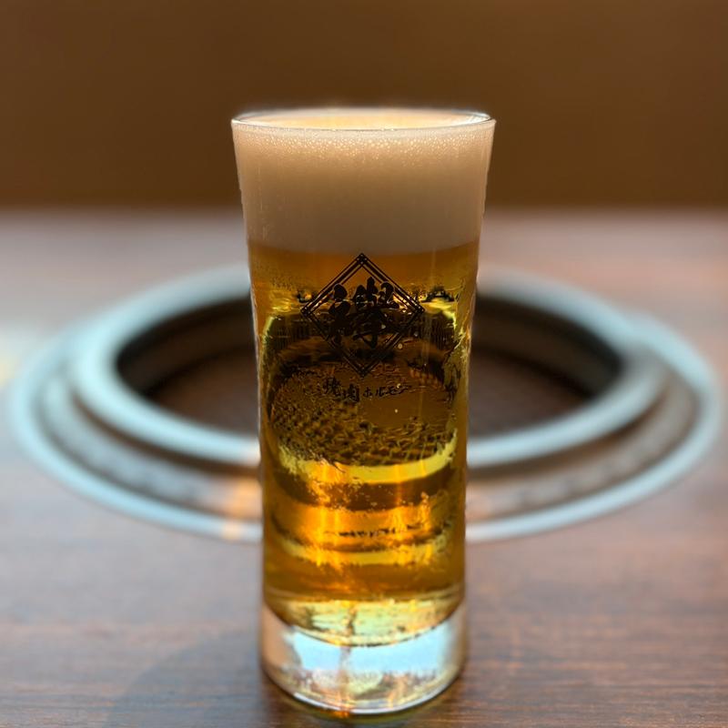 サッポロ黒ラベル(焼肉ホルモン襷 愛宕店)