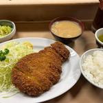 上ロースかつ定食(丸八とんかつ店)
